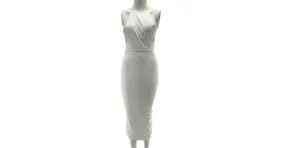 Autre Marque FANCI Vestidos T.Poliéster Internacional S Blanco 